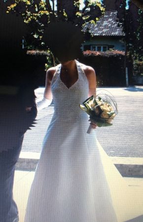 Hochzeitskleid Écru 36 gereinigt