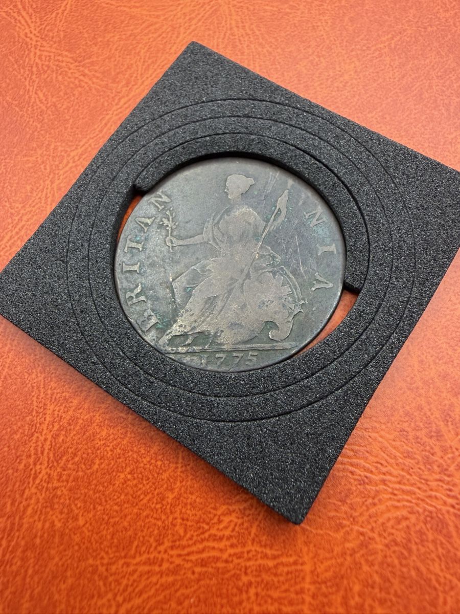 Tutti le monete: Half Penny de 1775, Angleterre – Usato da St-Maurice venduto da SPEKER 1