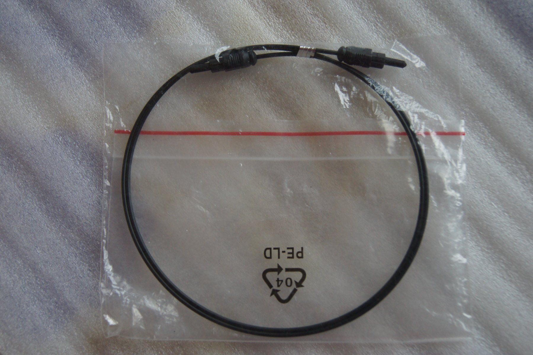 Kabel: Neues optisches Digitalkabel - Toslink - Schwarz – Neu und originalverpackt aus Zürich von Finale7