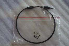 Neues optisches Digitalkabel - Toslink - Schwarz