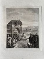 Gesellschaft auf der Chorherrenstube Zürich. 1810