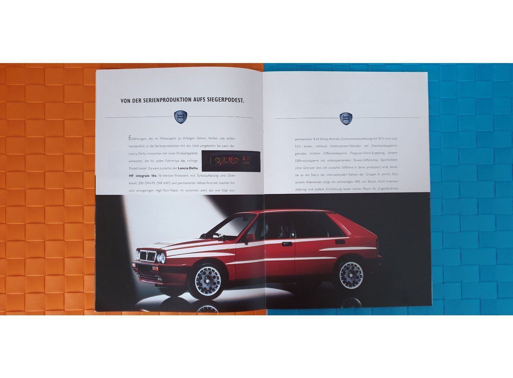 Documenti: LANCIA PROGRAMM 1993 - Prospekt, Katalog – Usato da Viganello venduto da CARLiteratur 2