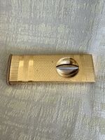 Vintage Zigarrenschneider, goldfarbene 