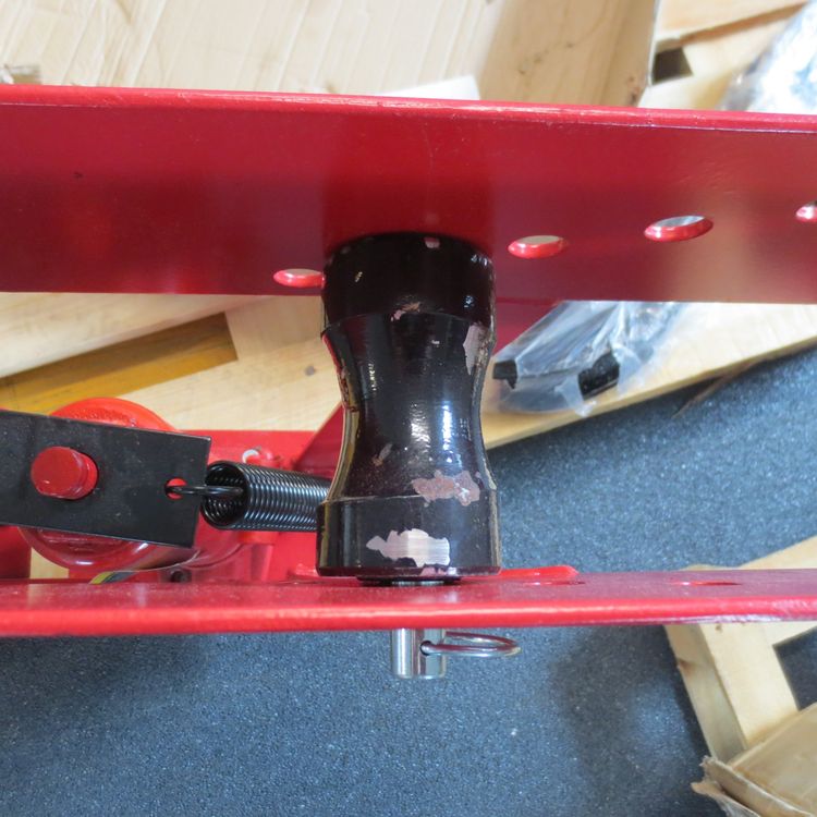 EBERTH Rohrbieger Druckstück 3 für hydraulische Rohrbiegemaschine, für Rohre mit max. 3 Zoll, Gusseisen lackiert, Rohrbiegegerät