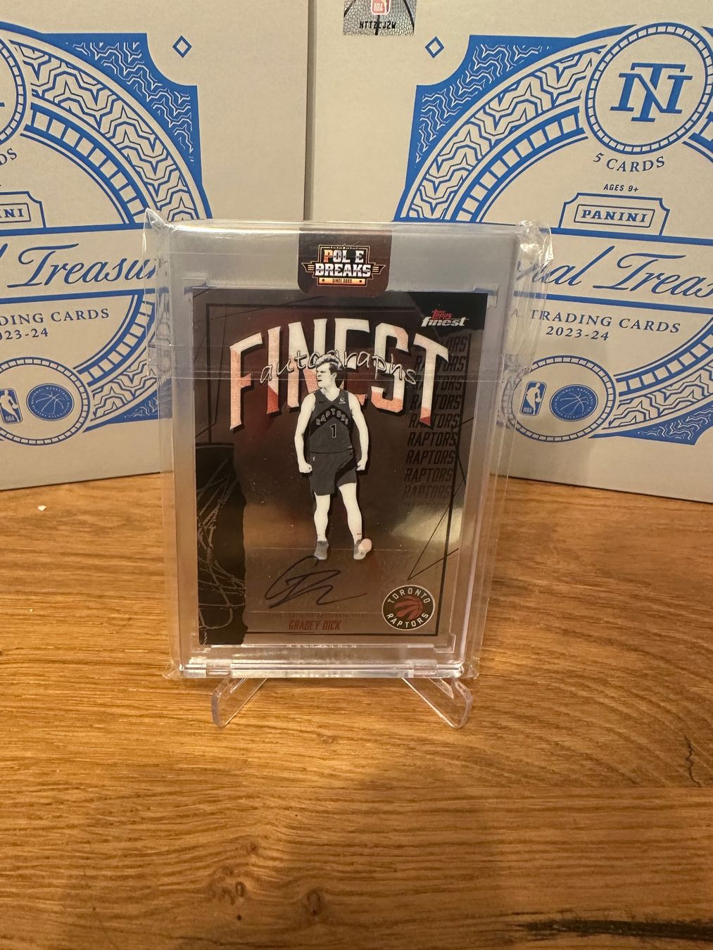 Nba Cartes à collectionner: Carte Topps Finest Gradey Dick auto – D'occasion à Vullierens par Gaara04