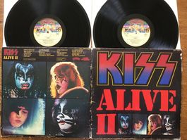 2 LP KISS Alive II