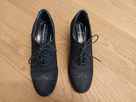 Roberto Santi Pumps / Schnürpumps Gr. 37 (echt Leder)