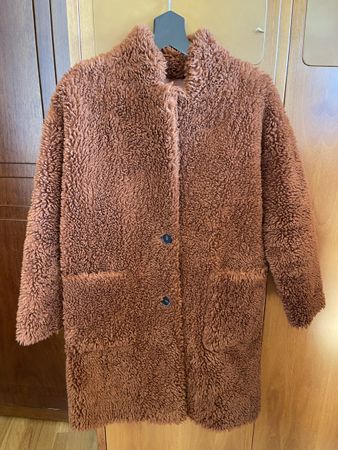 Zara Teddy Coat size S
