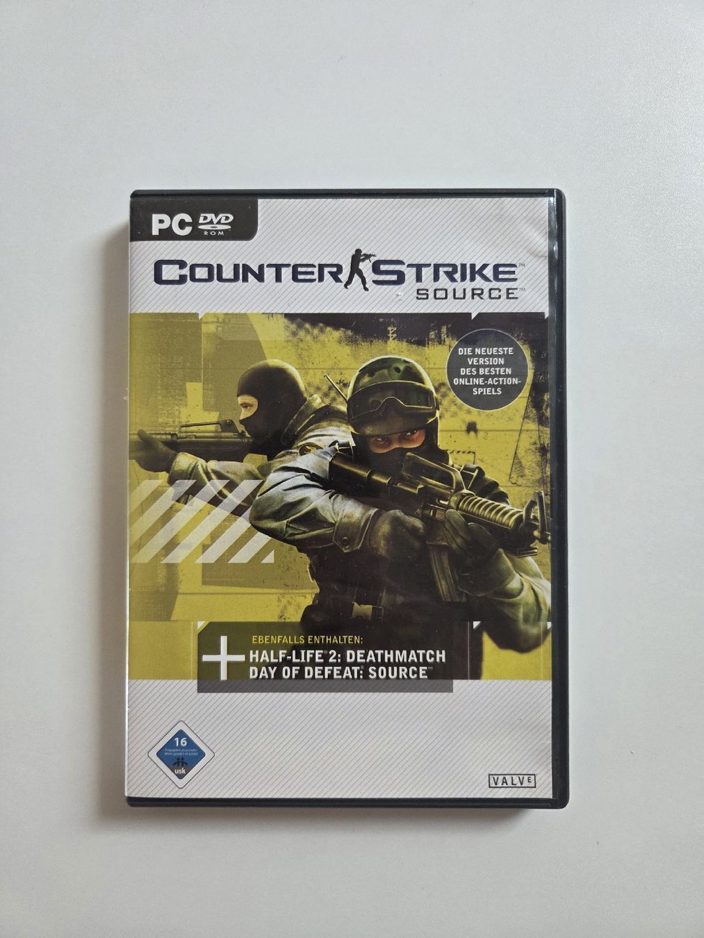 Jeux: PC Spiel Counter-Strike Source mit Half-Life 2 Deathmatch – D'occasion à Pfyn par tob_92