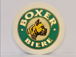 Bierdeckel BOXER Bier Untersetzer Vintage Rarität