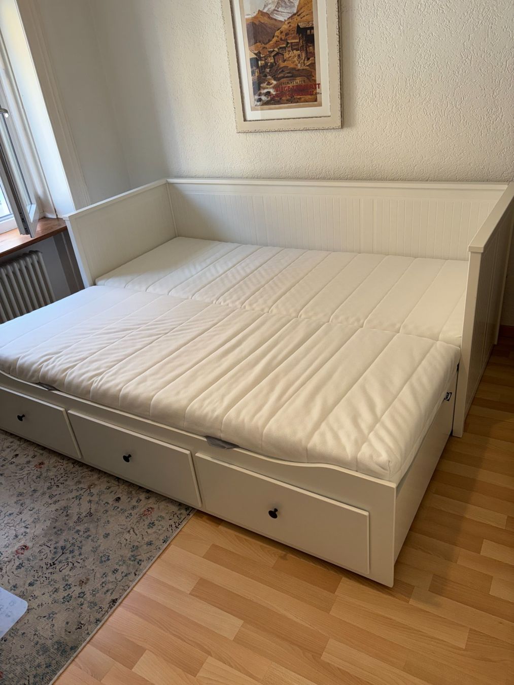 Ikea Letti: Tagesbett// Ausziehbett – Usato da Zürich venduto da nad_yj6c 2