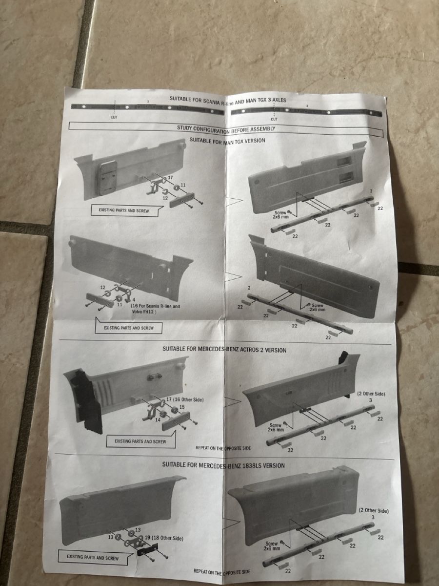 Carson Modellismo RC: Carson TruckLine  kit de construction 1: – Nuovo (secondo la descrizione) da Mézières FR venduto da Paulwalke3 1