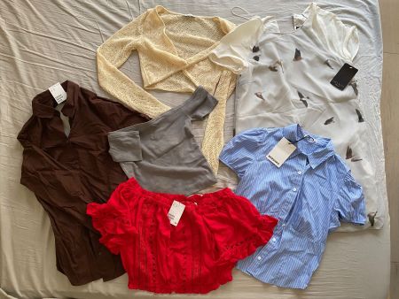 Sommer Kleidung Set: Zara, H&M, Bershka - NEU oder wie neu!