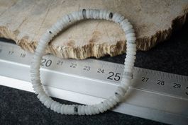 Mondstein   Armband  6mmx2mm  18,5cm   TOPSTONE