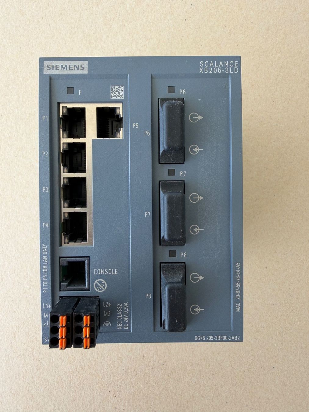 Hub & Switch: Siemens Scalance Industrie Ethernet Switch L2 Managed – Usato da Eschenbach LU venduto da ont_6hmh