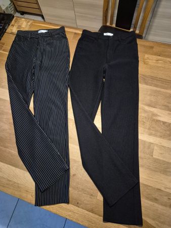 2 Stretchhosen Gr. 34 von Hennes