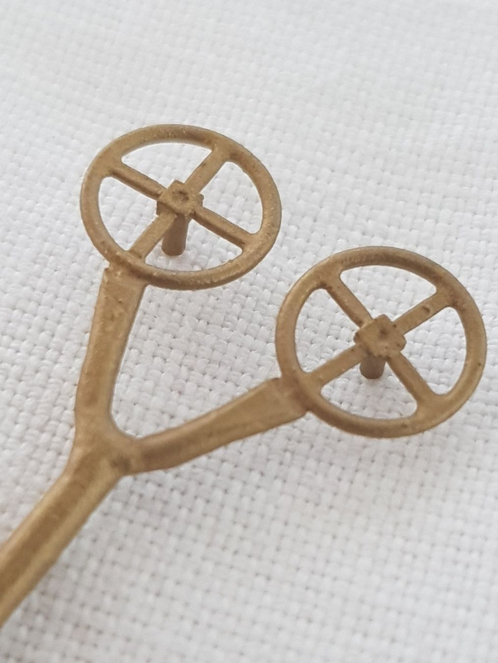 Modelleisenbahnen: 2 Handbrems-Räder – Neu (gemäss Beschreibung) aus Luzern von inca55 1
