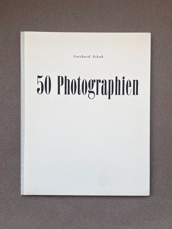 Gotthard Schuh. 50 Photographien. Erstausgabe 1942 Kaufen auf Ricardo