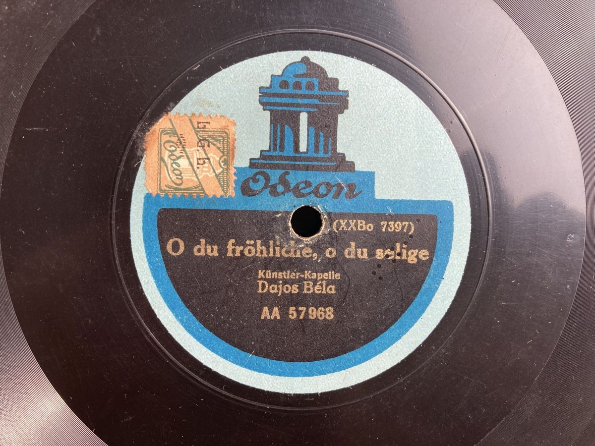 Schallplatten: Schellackplatten Schellack Schallplatten Oper Weihnachten – Gebraucht aus Brugg AG von Schlumpf1962
