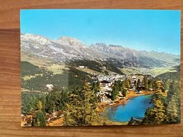 AK  St. Moritz Stempel Berghaus Hahnensee ca.1960 neu(G1505)