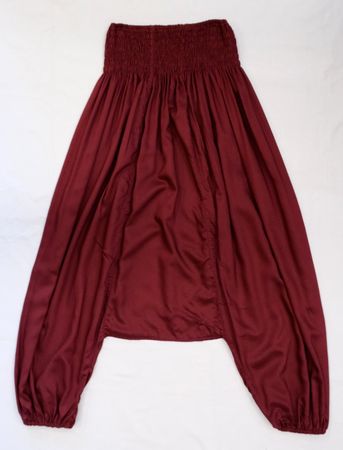 Pumphose Sarouelhose Aladinhose Haremshose aus Viskose