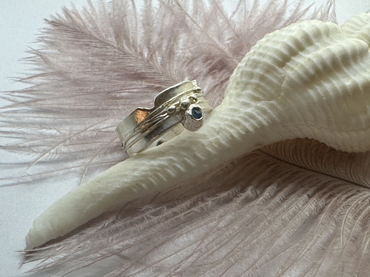 Anelli: Silberring Handmade – Nuovo e nell'imballaggio originale da Niederglatt ZH venduto da Silberschmuck-design