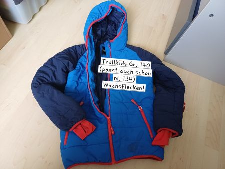 Winterjacke Trollkids Gr. 140