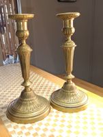 Art Deko 2st. Kerzenhalter ablage Bronze um 1930j Top