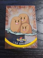 Pokemon Topps TV Animation Serie Digdri #51 Holo/Foil