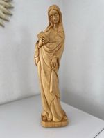 Handgeschnitzte Holzfigur, M. Borer, Erschwil, Vintage!