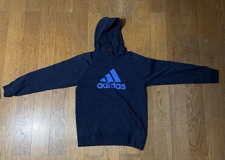 Adidas Hoodie Grösse M Navyblau guter Zustand
