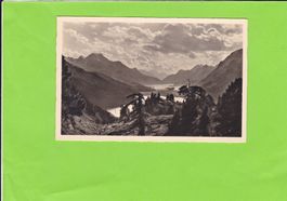 Blick vom Hahnensee auf das Ober-Engadin