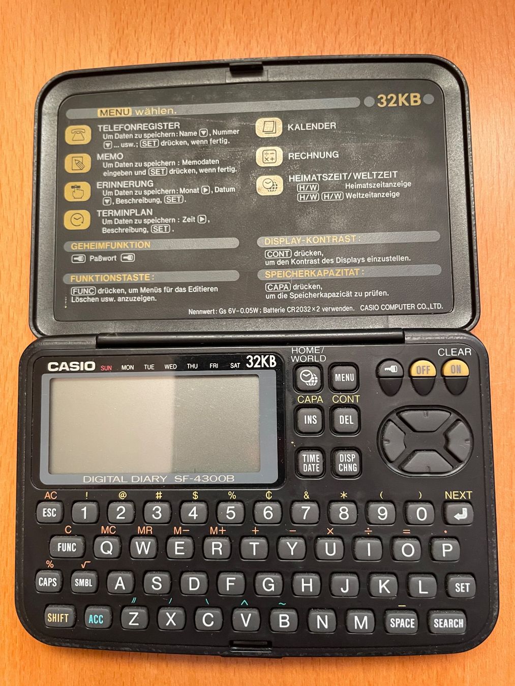 Casio Organiseurs PDA: Casio Digital Diary SF-4300B, PDA – D'occasion à Seengen par swossi