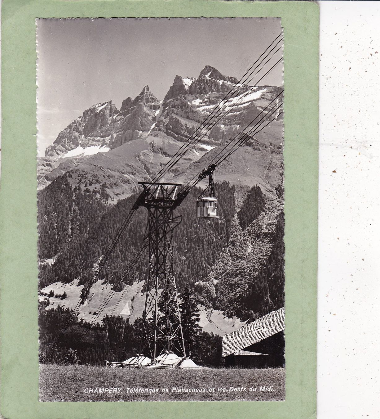 Ansichtskarten: Champéry Téléférique de Planachaux – Gebraucht aus Herisau von Lisegrat2008