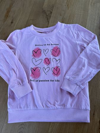 Rosa Pullover Grösse 134