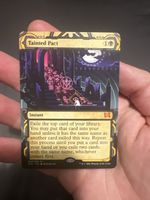 Magic The Gathering Tainted Pact Karte, guter Zustand