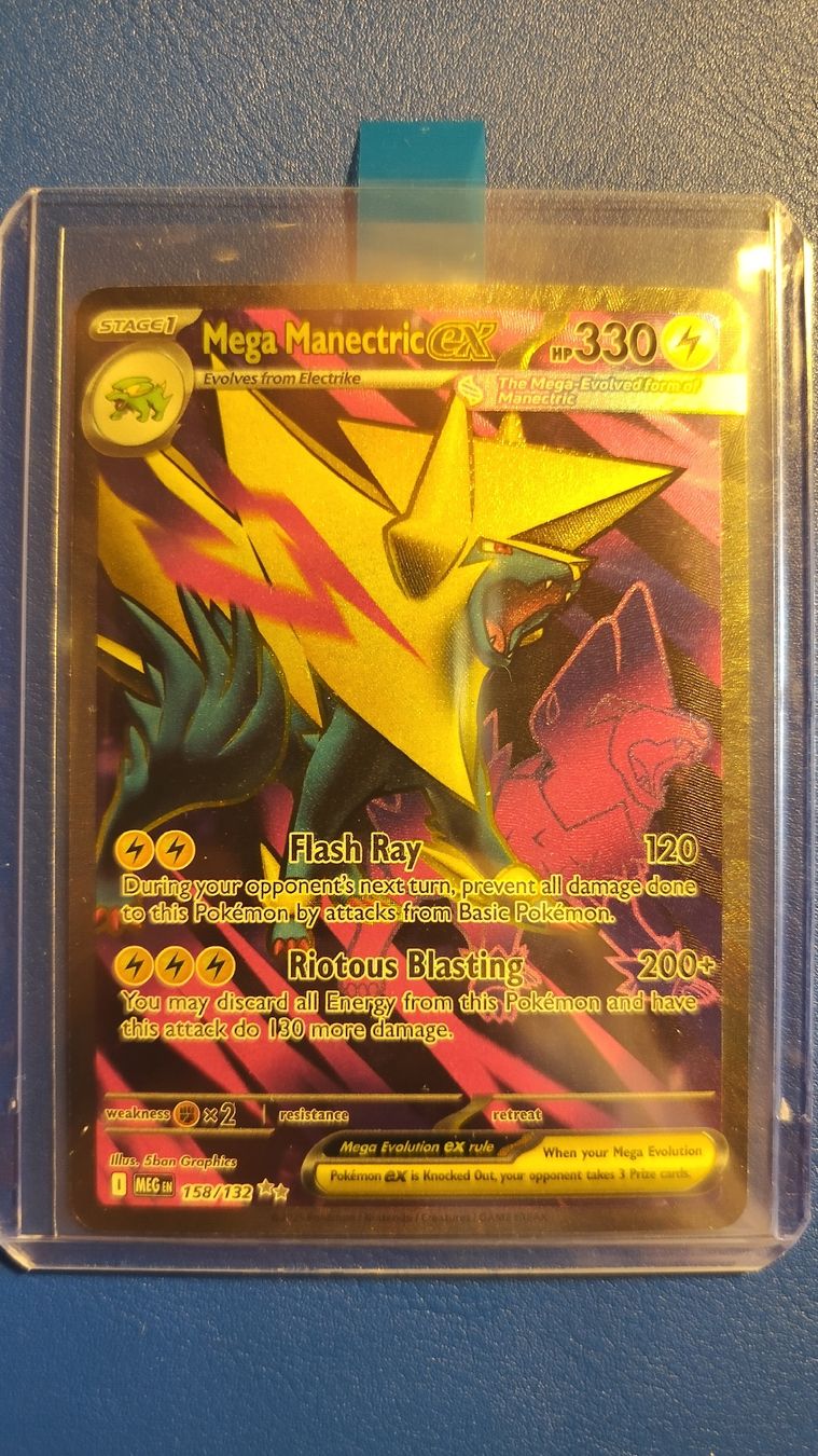 Pokémon Carte collezionabili: Mega Manectric ex 158 / 132 Mega Evolution Ultra Rare ✨ – Nuovo (secondo la descrizione) da St-Saphorin-Lavaux venduto da Mercimaisnon 2