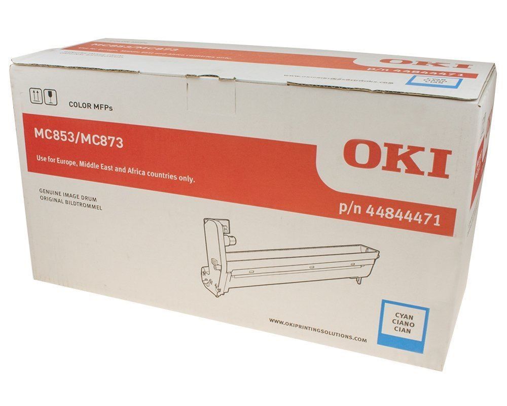 Oki Cartucce per stampanti & toner: Oki MC853, Oki MC873, Oki MC883 cyan Drum Unit, 44844471 – Nuovo e nell'imballaggio originale da Glattbrugg venduto da copytron