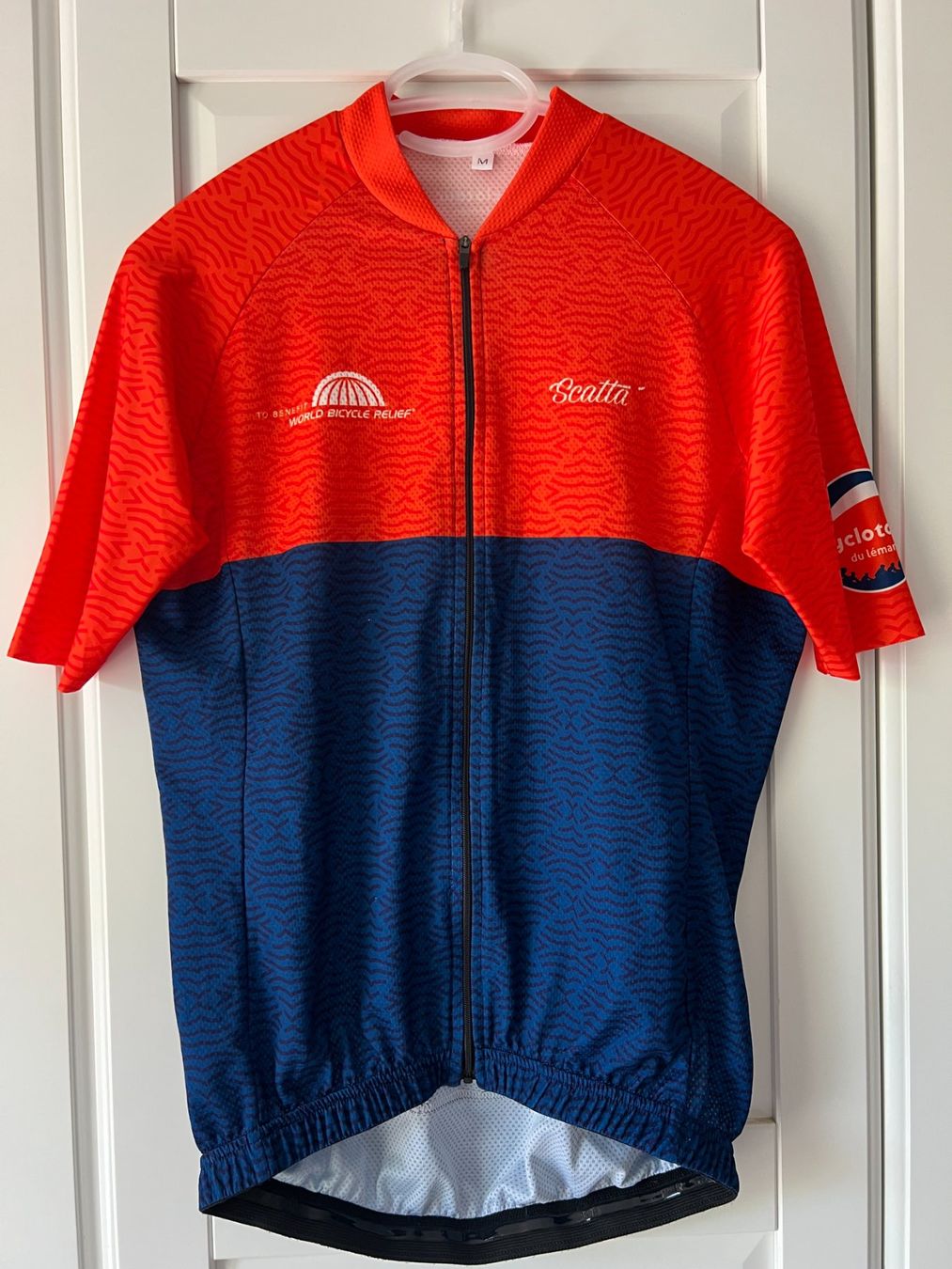 Canottiere & Pantaloni: SCATTA Maillot de cyclisme taille M – Usato da Cossonay-ville venduto da Super-Price-Quality