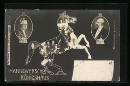 Hannoversches Königshaus, Fotomontage m