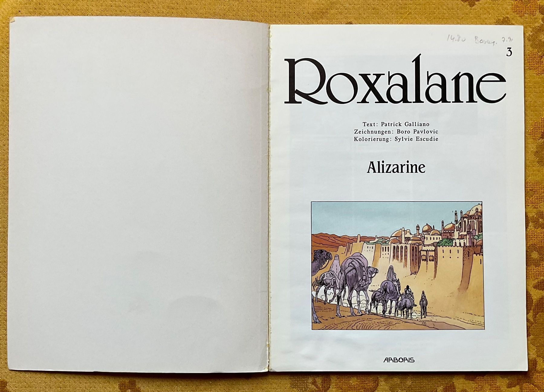 BD: Roxalane Band Nr 3 von 1991 – D'occasion à Endingen par nathan05 2