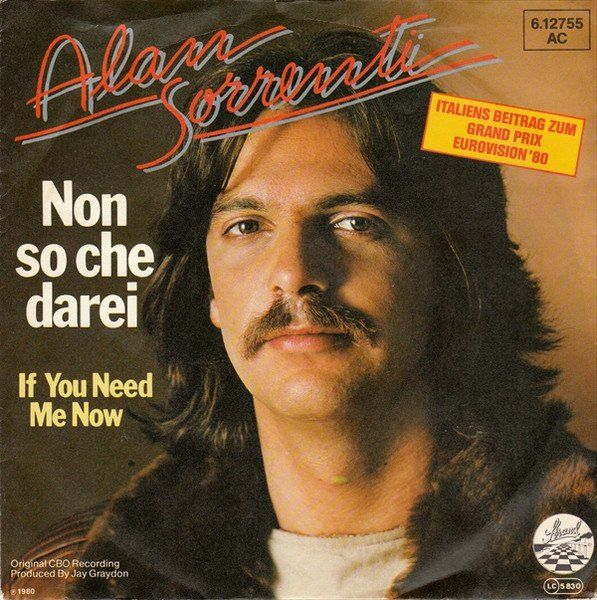 Dischi in vinile: Sorrenti Alan: Non So Che Darei 7" – Usato da Steinhausen venduto da Vilivinili