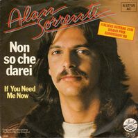 Sorrenti Alan: Non So Che Darei 7"