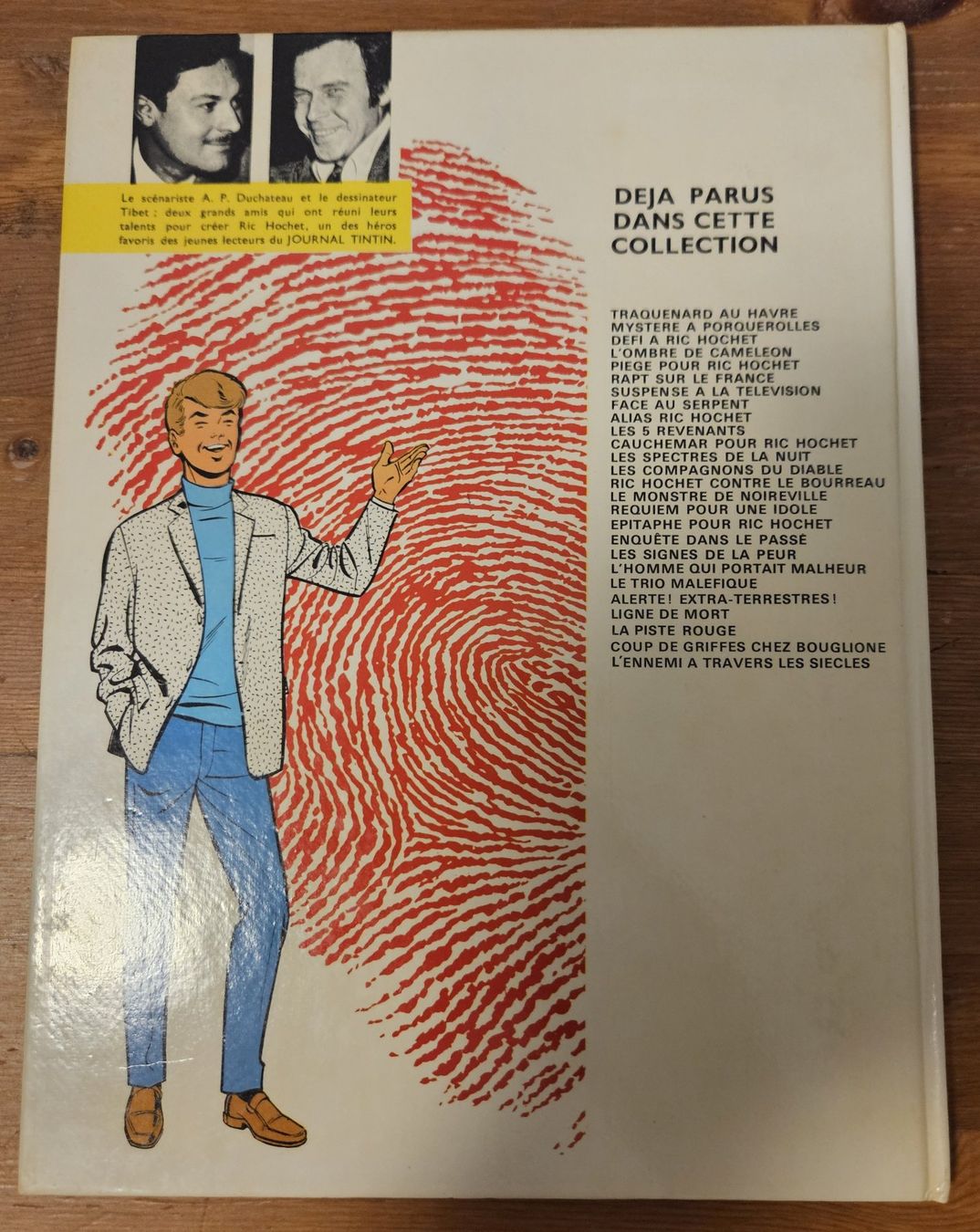 Fumetti: Ric Hochet N 18 (T.B.E.) – Usato da Prévonloup venduto da bitume1975 1
