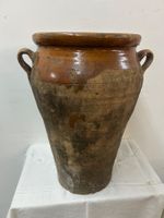 antike mediterrane Vorratsvase aus Terrakotta Alter unbek.