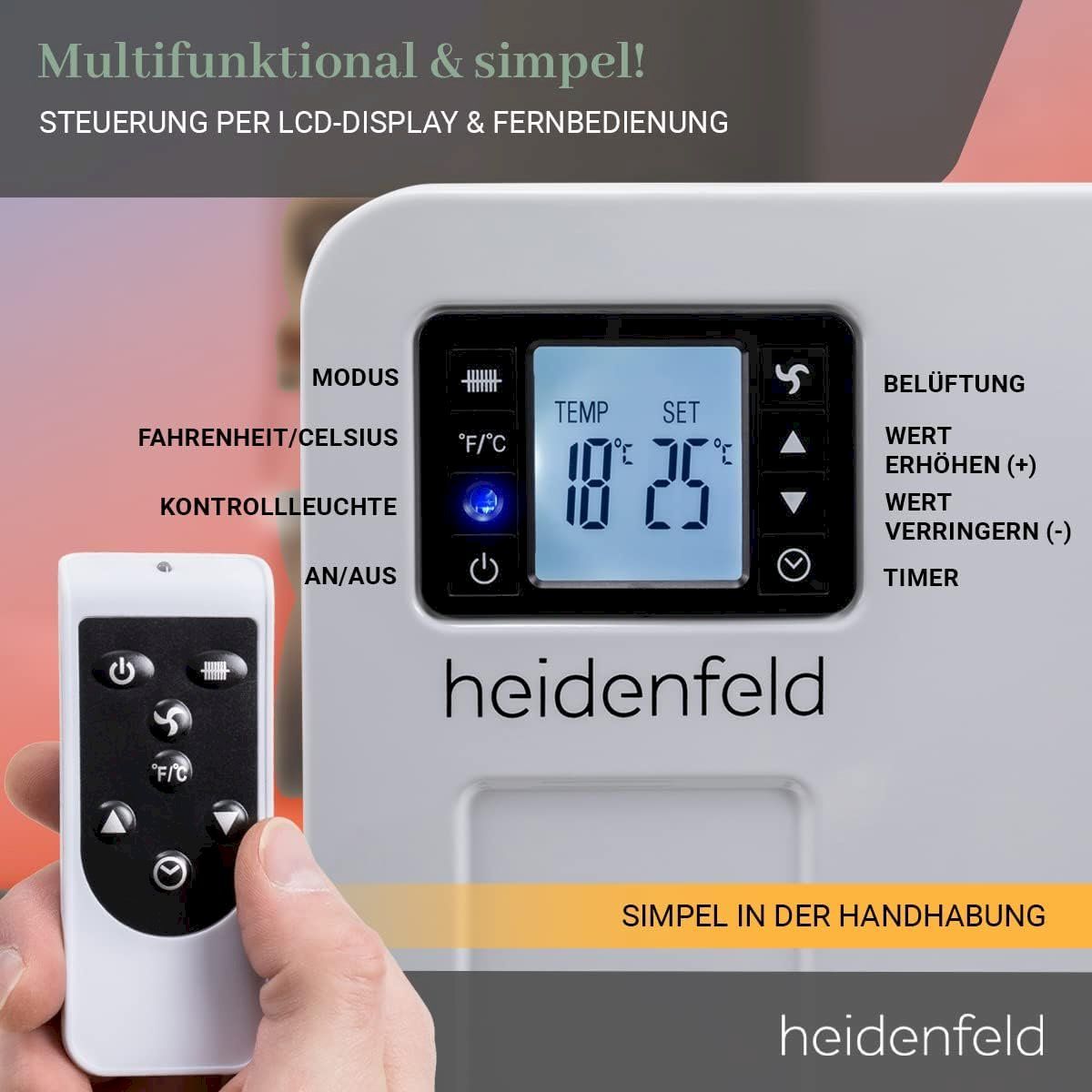 Cheminée: Heidenfeld Konvektorheizung EK100 – Neu und originalverpackt aus Bottighofen von zaap 7
