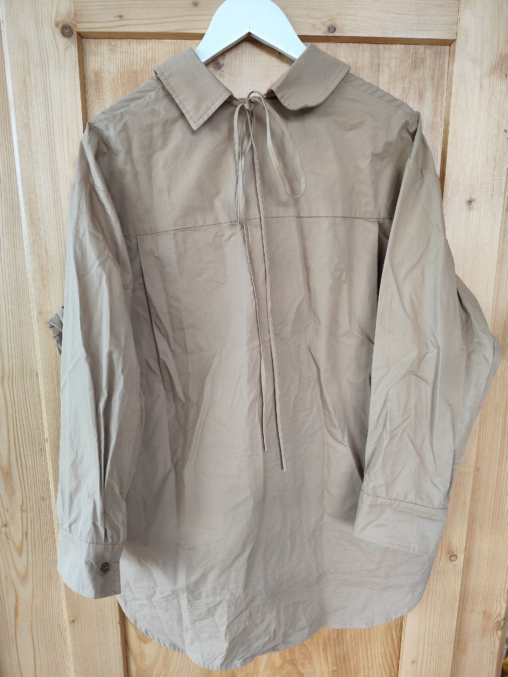 Camicette: Neue Bluse beige ocker hellbraun  – Nuovo (secondo la descrizione) da Rorschach venduto da 669802 2