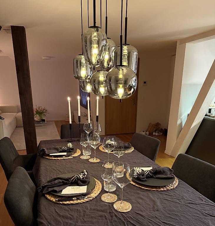 Kronleuchter & Deckenlampen: Pendellampe mit Rauchglas – Gebraucht aus Luzern von Pascalito17
