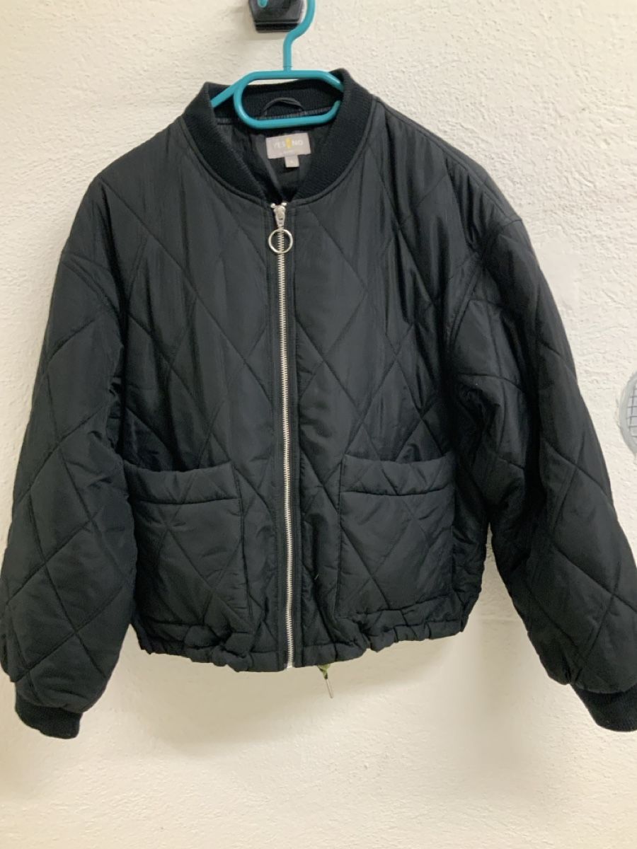 Giacche: Bomberjacke schwarz Grösse L gesteppt 100% Polyester – Usato da Wallisellen venduto da AS.TZ.
