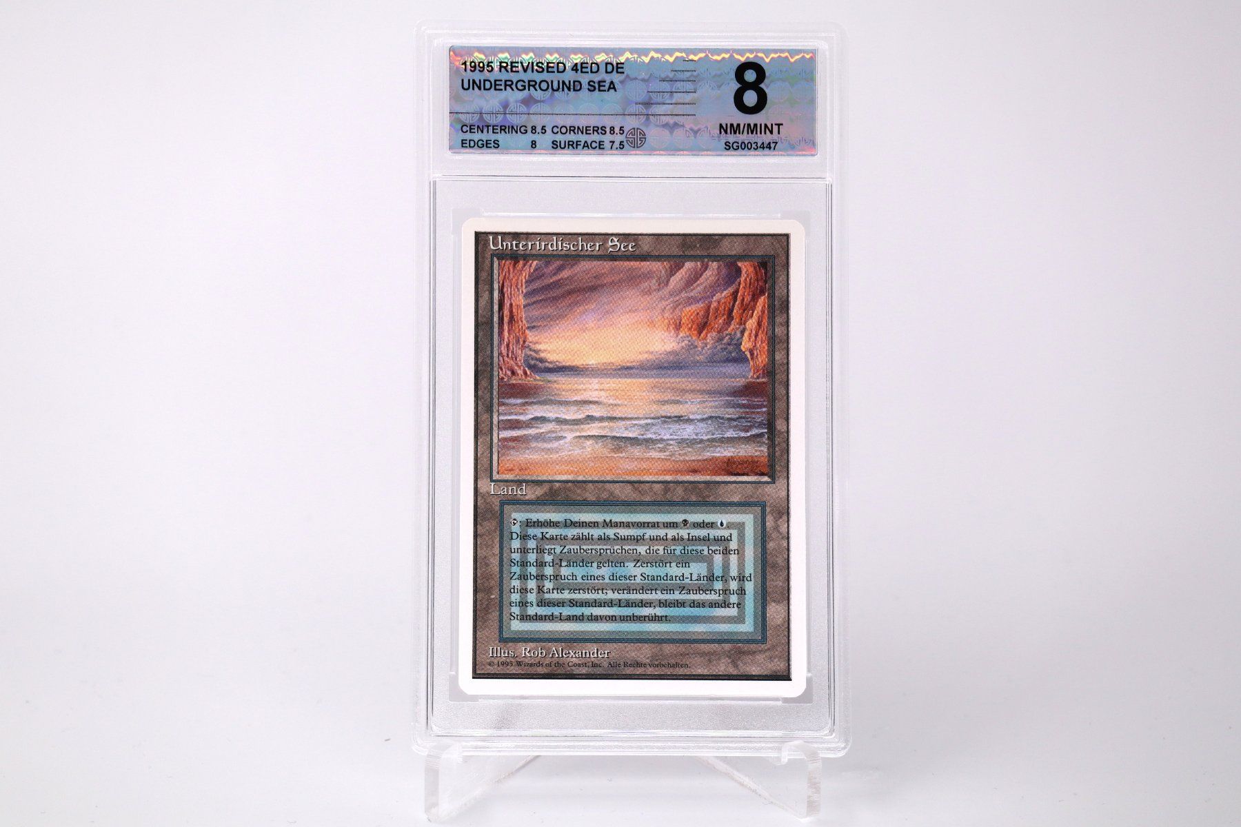 Magic The Gathering Sammelbilder & Trading cards: MTG Underground sea Revised Gegradet Deutsch – Gebraucht aus Erlinsbach SO von PKMPr0ffesor